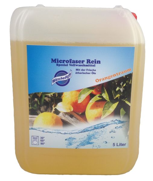 Mikrofaser Rein Spezial Vollwaschmittel Orangentraum